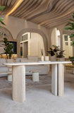 Travantine & micro cement console